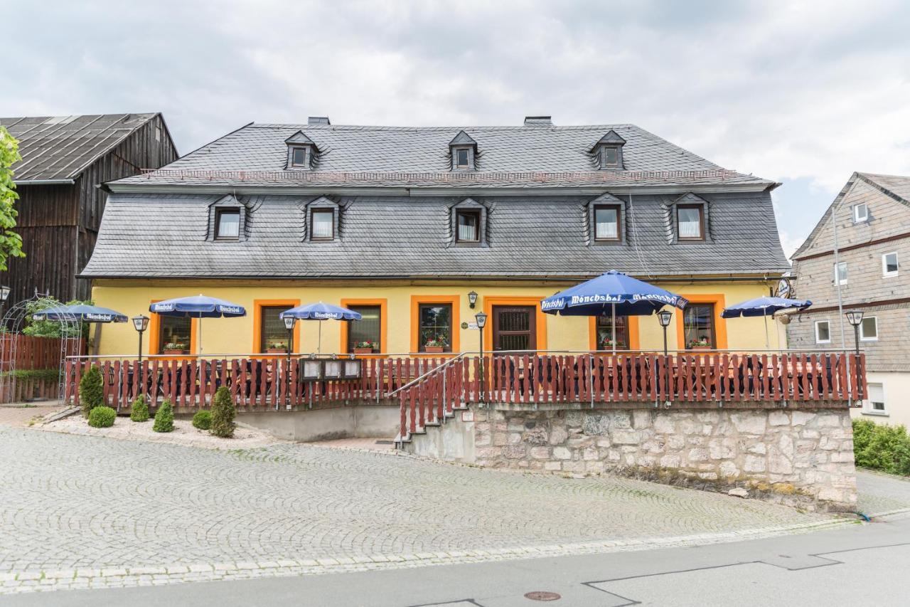 Отель Gasthof Zum Goldenen Hirschen Geroldsgrun Экстерьер фото
